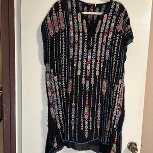 Johnny Was embroidered tunic
